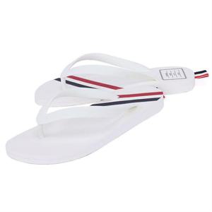 톰브라운 삼선 탭 로고 플립플랍 MFL071A 05690 100