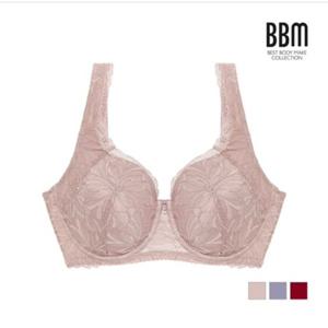 BBM BR3509Q 색상 택1 자카드레이스 파워넷 풀컵 보정브라