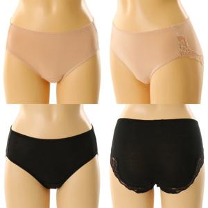 아랫배를 덮어준는 면모달 노라인팬티 WLGC204T