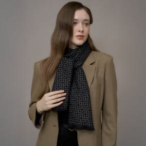 엘르 스타일룩 롱 머플러 SE24MX305