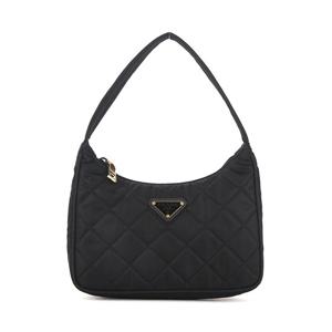 [프라다] 1NE051 2DYC F0002 패딩 퀄팅 트라이앵글 숄더백