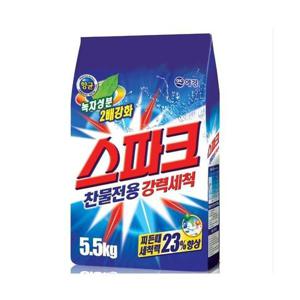 [애경]애경 스파크 리필 5.5kg 세탁세제 가루세제