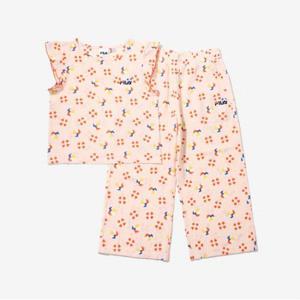 [휠라키즈] 주름지 여아 세트 (FK2FSF2301F_BOW)