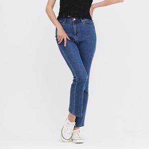 [잠뱅이] 여성) 뒤판 바이오스톤워싱 하이웨이스트 AN2DNE465-MB