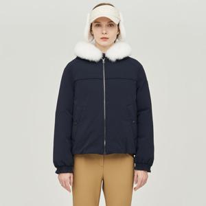 [링스] 여성 후드 조직감 덕다운 점퍼 L21C4JD263_NA