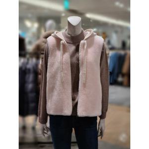 [트리아나][트리아나] 소고 니트 후드탈부착 양모조끼AH4VA04 (P