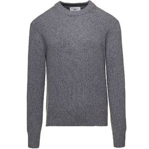 아미 스몰 하트 캐시미어 니트 HKS127 005 그레이