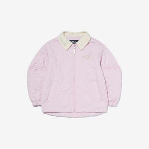 [휠라키즈] Girls 퀼팅 카라배색 패딩자켓 (FK2JKG1302F_LAC)