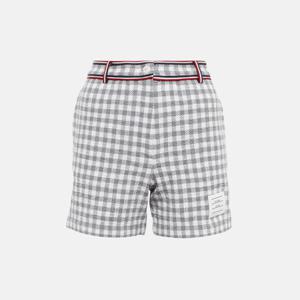 톰브라운 체크 반바지 매드그레이 여성 FJQ097A F0282 035