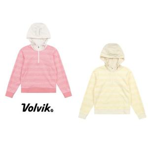 (볼빅)여성 패턴 DTP 후드 긴팔 티셔츠 VLTSO204