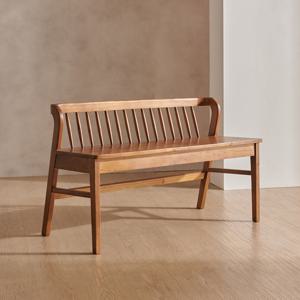 지앤퍼니 첼라 2인 원목 벤치