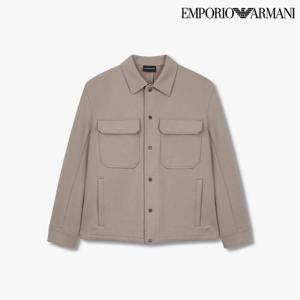 [엠포리오 아르마니]남성 이글 로고 스냅 버튼 셔츠(A514126014)