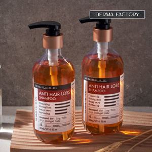 [더마팩토리] 비건인증 (맥주효모 41%) 안티헤어로스 샴푸 300ml