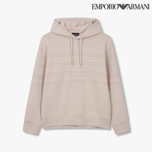 [엠포리오 아르마니]남성 지그재그 자수 후드 티셔츠(A514126022)