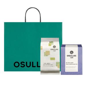 [오설록]피치파파야블랙티 10입 + 그린티웨하스 100