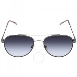 캘빈클라인 블루 그라디언트 파일럿 여성용 선글라스 CK20120S 008 55