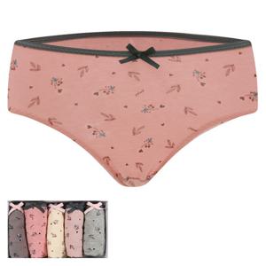 폴밋 면스판 여성 미디 삼각 요일 팬티 5매 세트 PWP691