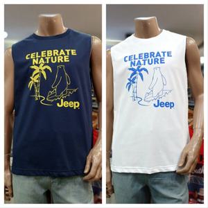 [지프](공용)  곰 프린트  나시티셔츠 JP2TSU616_BP