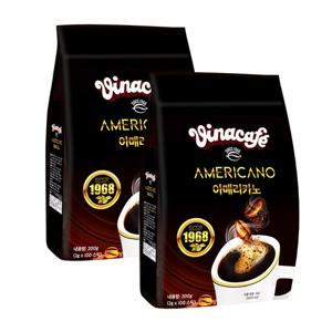 [무료배송] 비나카페 아메리카노 블랙커피 100입 200g x 2개