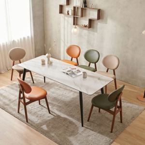 메사 그리츠 양면 통세라믹 6인용 식탁세트 1600(의자6)