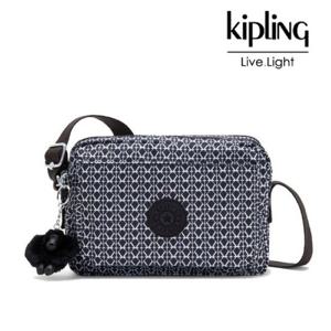 [키플링]키플링 데일리 크로스백 아바누 M  시그니처 프린트 KOCBS05 SGPT