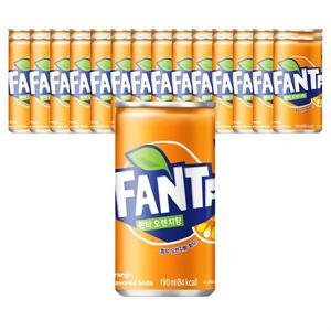 코카콜라음료 환타 오렌지 190ml 30개