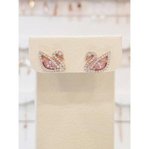 볼라레 세이브존01 30대여자생일선물 백조 큐빅 은침 귀걸이 spe869