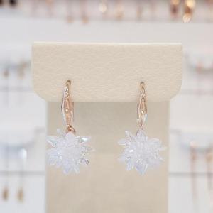 볼라레 세이브존01 눈꽃 드롭 귀걸이 VE869