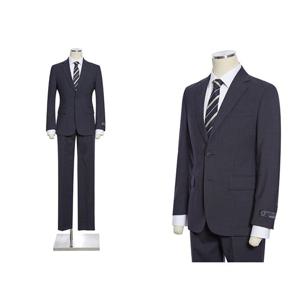 [레노마캐주얼]S/S 네이비 쉐도우 글렌체크 럭셔리 무광택 스판정장 RQAMSJ26ANW정