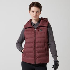 [먼싱웨어][40%OFF] 여성 후드 중량 베스트 브릭레드(MP422LWVO1)