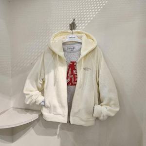 여성 루프테리 소재의 겨울 후드집업,ITY4DH53A