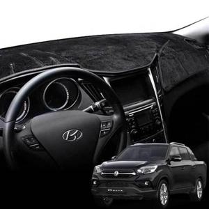 렉스턴스포츠 벨벳 대쉬보드커버 논슬립 커버