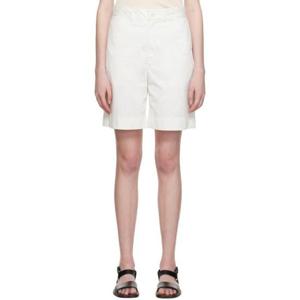 26 SS  여성 화이트 치노 쇼츠 231646F088006