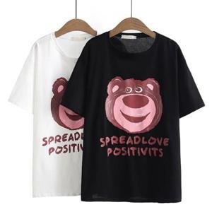 진베어 오버핏 반팔 티숙 SD240304 면 루즈핏 진마니아 나시