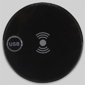 빌트인가구 매입콘센트 USB 무선충전 BIS-WC015 블랙