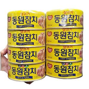 [에이알비티] 동원 라이트참치 150g X 6입+DHA150g X 2입 63480