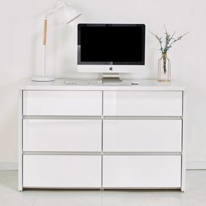 에보니아 뉴엘리스 서랍장 와이드 3단 1200[무료배송]