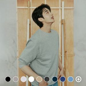 [지오다노] 025510 남 라운드넥 맨투맨 01025510 01025510