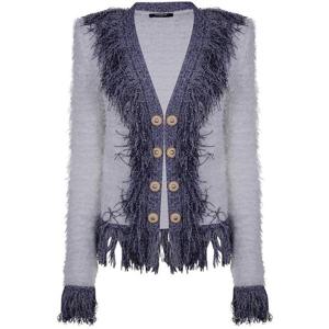 발망 수트 자켓 EF1SK049KH97 GEH WHITE BLUE JEANS