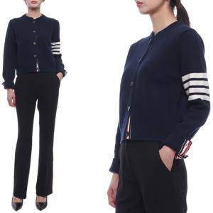 [톰브라운] 24FW 여성 로즈 아이콘 울 가디건 (FKC585A Y1030 415 24F)