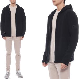 [스톤아일랜드] 24FW 남성 고스트 피스 울 후드집업 (8115528FA V0029 24F)