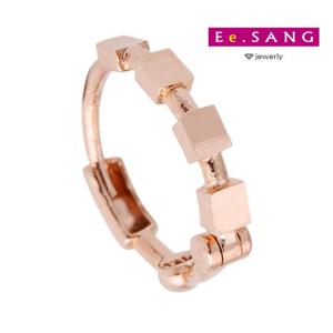 14k 사각원 귀찌 14k귀걸이