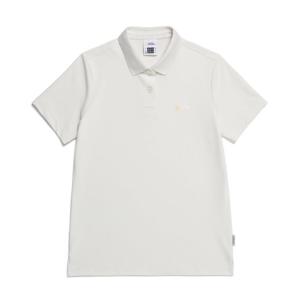 내셔널지오그래픽N252WPL020 여성 카리디 베이직핏 피케 반팔 티셔츠 BIRCH