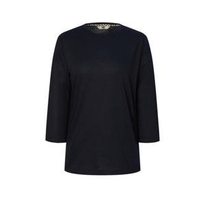 닥스 여성 25SS면네이비 로고 자수 7부 티셔츠 DLTS5BE21N2