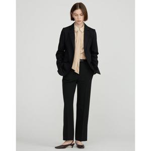 닥스 여성 25SSSET-UP울블랙 싱글버튼 테일러드 자켓 DLJA5B201BK