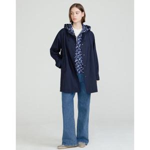 닥스 여성 25SS야상2WAY네이비 탈착 후드 베스트 & 하프 점퍼 DLJU5B204N2