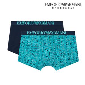 [엠포리오 아르마니 언더웨어][선물포장]올오버 마이크로 사각 드로즈세트 (0815112049-51)