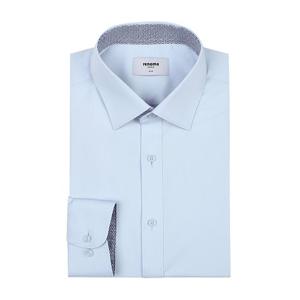 레노마셔츠 뱀부 폴리스판 트윌 슬림핏 긴소매 (RZRSL0111BU)