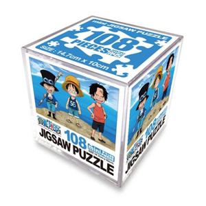 직소퍼즐 애니 원피스 미니 큐브 브라더후드 각오 108피스