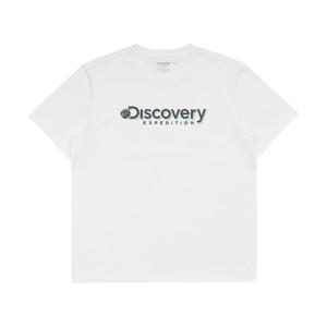 디스커버리 남성 모레인 빅로고 반팔 티셔츠 DMRS61043WHS